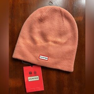 Hunter Boots Pink Beanie Hat (NWT)